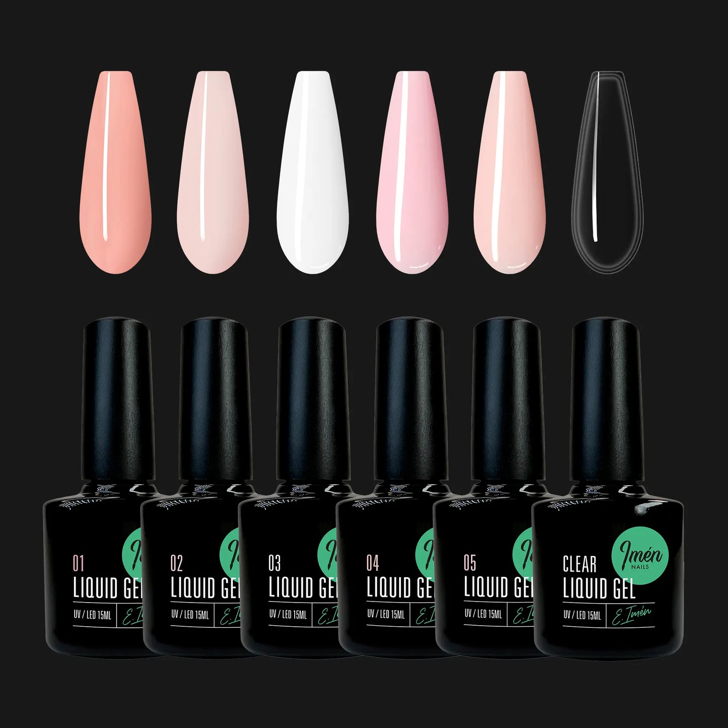 Liquid Gel Set IMEN (6 pcs)