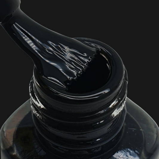 Stamping polish Imenka 002 Black, 6ml