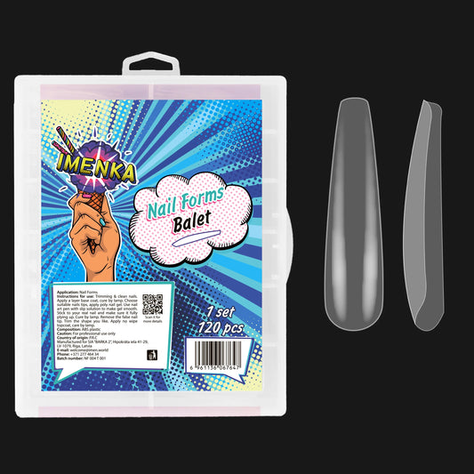 Nail Forms Imenka "Balet", 120pcs