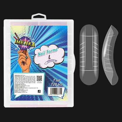 Capsules pour ongles Imenka « L », 120 pièces