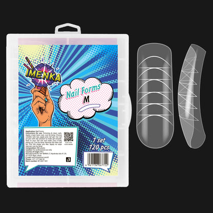 Capsules pour ongles Imenka « M », 120 pièces